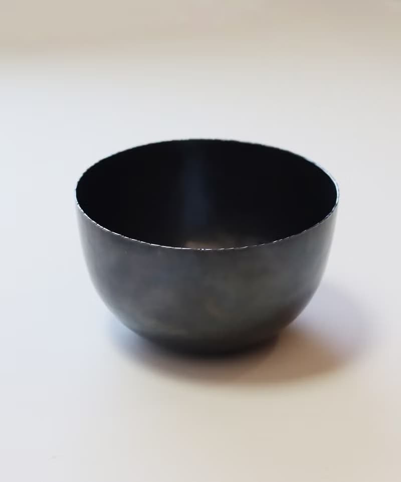 小さい建水  ー 新月 ー