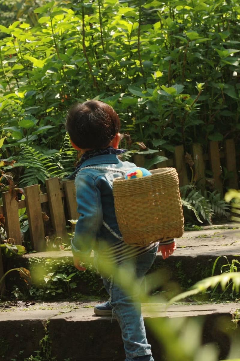 竹編系列 | 迷你小背簍 | 郊遊踏青野餐 雞蛋蔬果簍 | 手制民藝