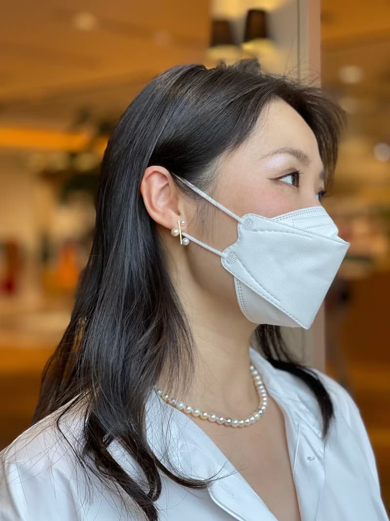 日本直送 糖果色 多色akoya珍珠項鍊 串珠項鍊 天然海水珍珠