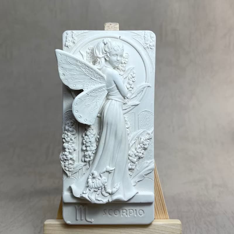12星座 花仙子擴香擺飾 天蠍座 擴香石 除濕 珪藻土 交換禮物