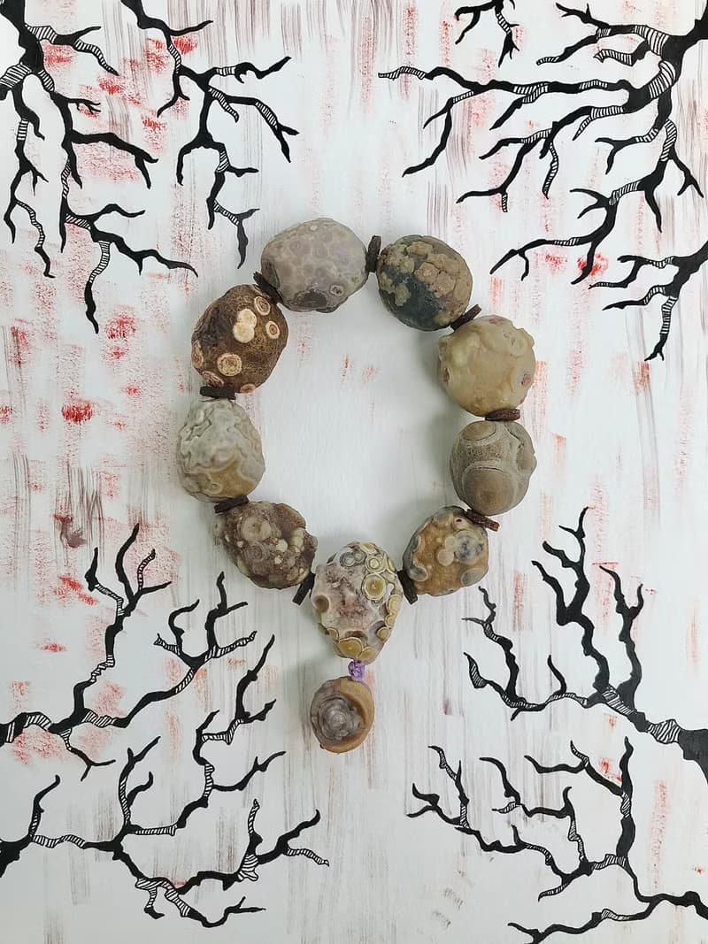 大顆秘境外蒙眼石手鍊