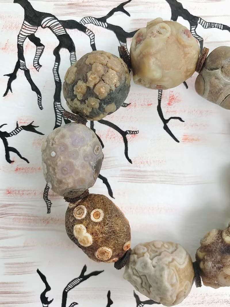 大顆秘境外蒙眼石手鍊