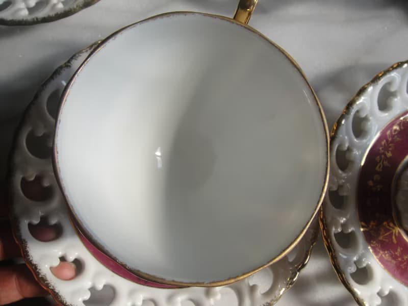 【老時光 OLD-TIME】早期日本製古典精美茶具組(一杯一盤為一組