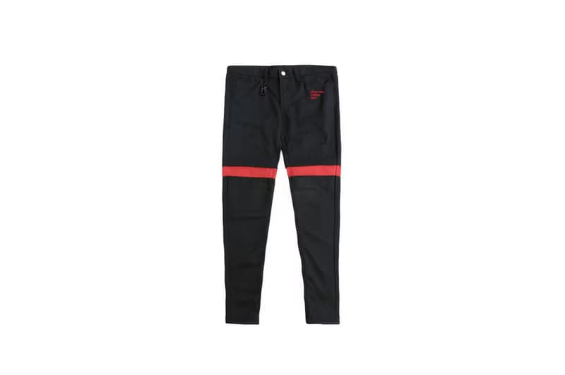 .67ARROW ROLLING_EYEZ SLIM-FIT_合身彈性長褲 黑色長褲
