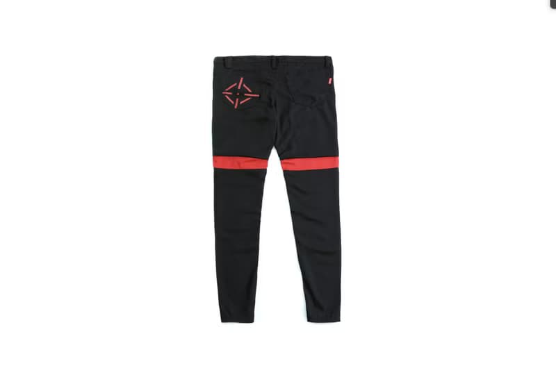 .67ARROW ROLLING_EYEZ SLIM-FIT_合身彈性長褲 黑色長褲