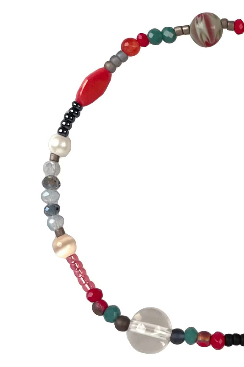Coral Natural Stone Bracelet 029