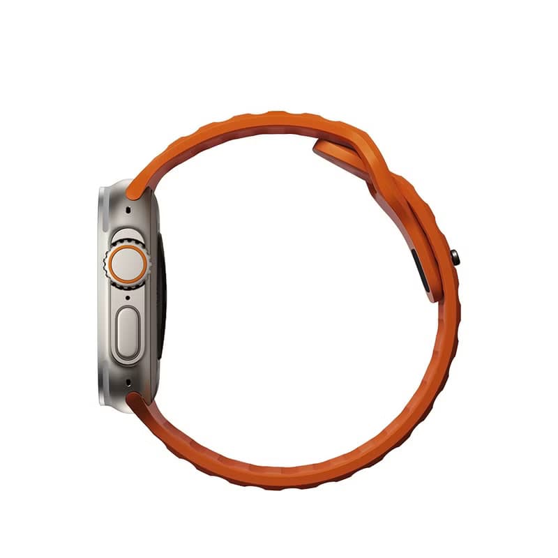 【美國NOMAD】Apple Watch專用運動風FKM橡膠錶帶-49/45/44/42mm