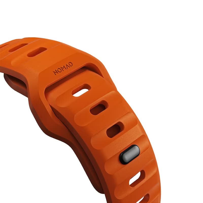 【美國NOMAD】Apple Watch專用運動風FKM橡膠錶帶-49/45/44/42mm