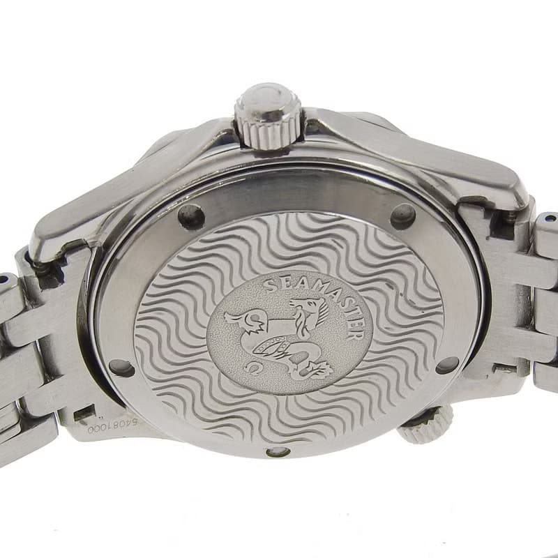 【日本直送】オメガ OMEGA シーマスター 300M 腕時計 プロフェッショナル SS クオーツ アナログ表示 ネイビー文字盤 メンズ【中古】