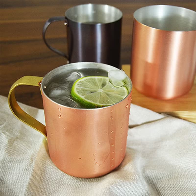 日本【橋本金屬】銅製馬克杯