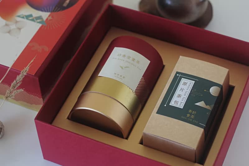 滿福禮盒【阿里山奶香金萱茶組合】 附專屬提袋