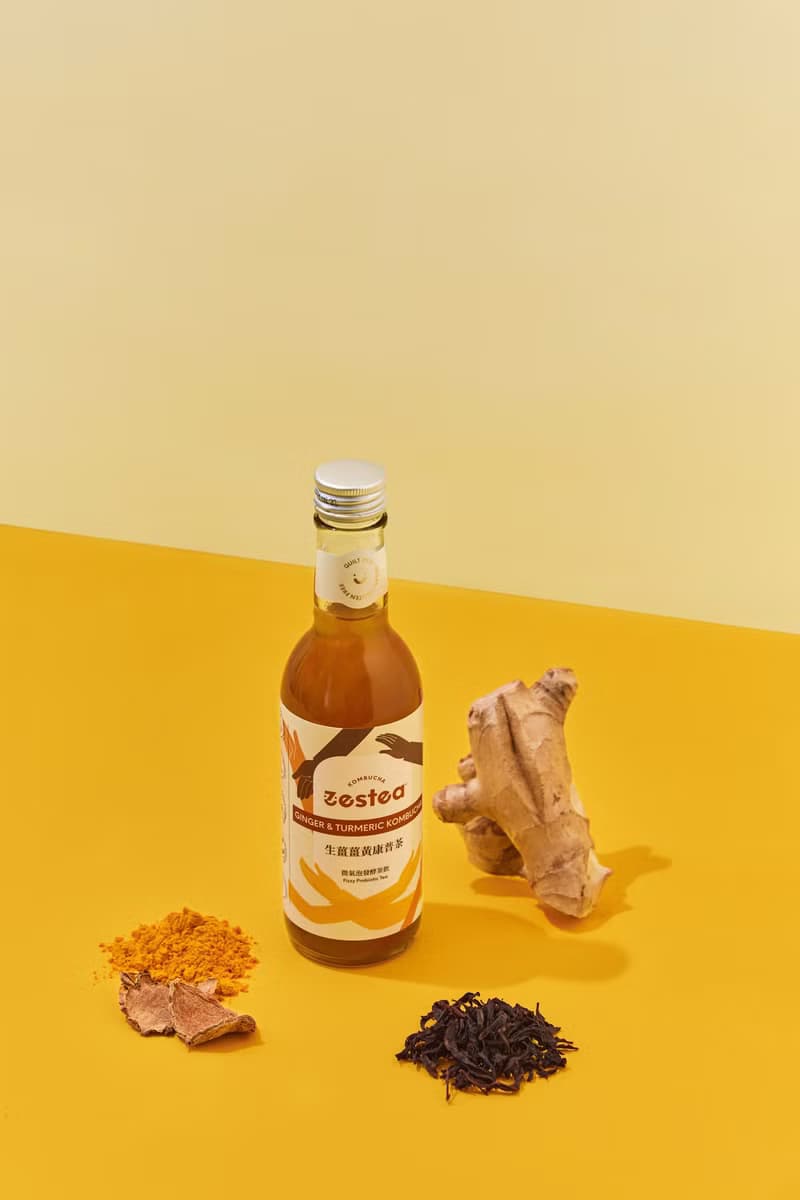 Zestea生薑薑黃康普茶 300ML*12瓶 (無添加、富含益生菌)