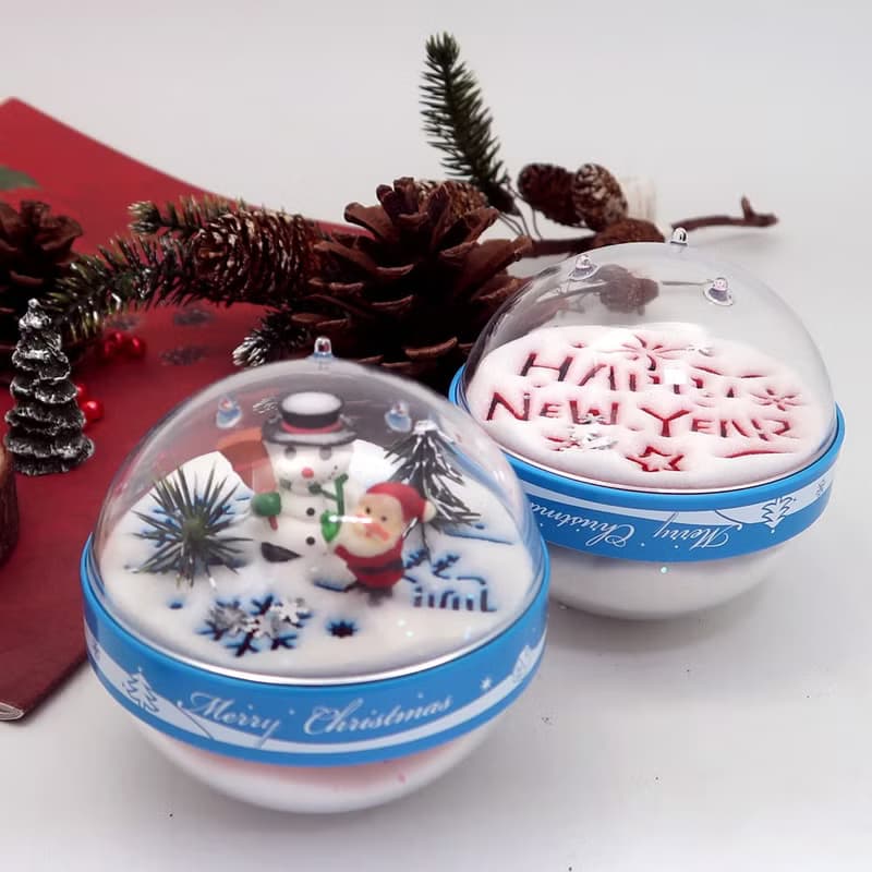 【聖誕節快速出貨】交換禮物/限量聖誕樹雪人沙漏/Happy new year