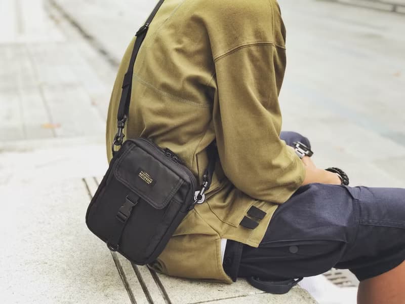 大地色系帆布小包 Pacer Pouch 防潑水 輕便 隨身小包 軍綠款