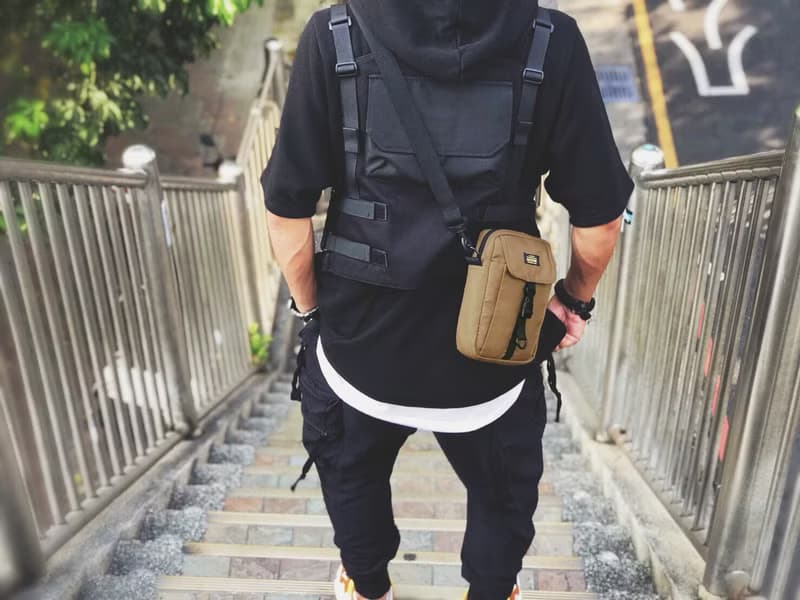 大地色系帆布小包 Pacer Pouch 防潑水 輕便 隨身小包 軍綠款
