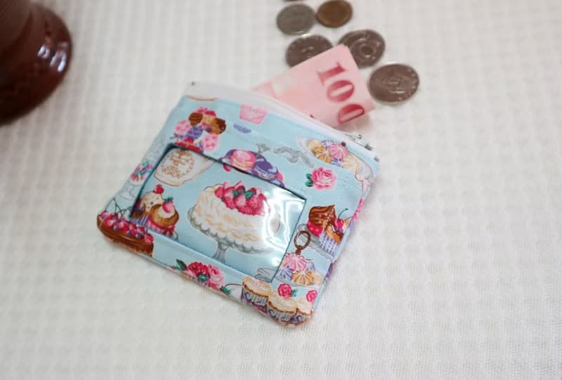 草莓蛋糕 悠遊卡證件零錢包 證件套 小錢包 名片夾 識別證