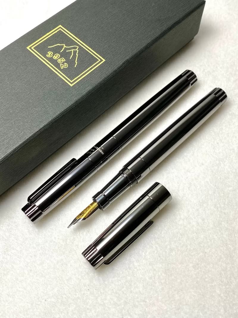 3952老山羊-諸羅山 雙色鋼尖鋼筆