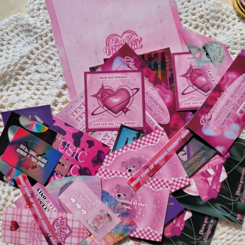 LovePuffClub Sticker Pack 러브퍼프클럽 스티커팩