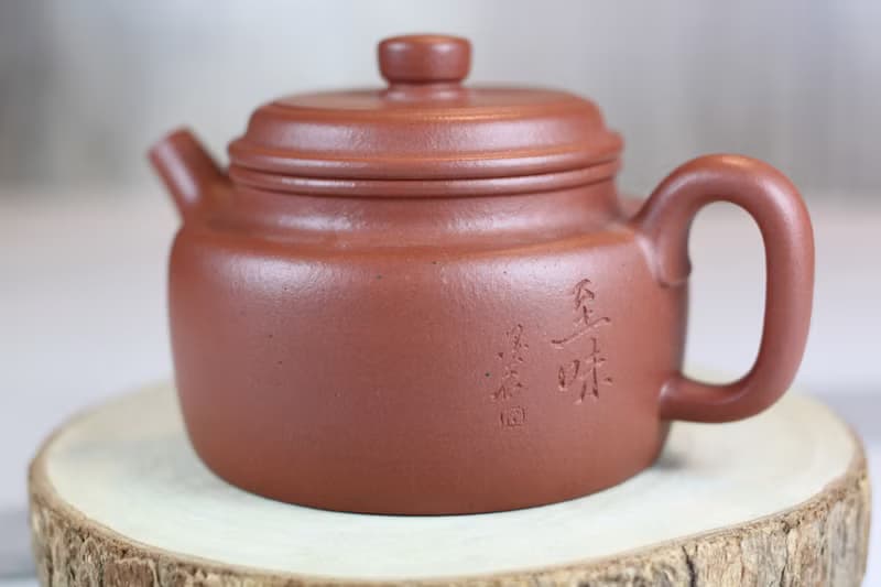 【母親節禮物】小德鐘 本山單礦紅泥 宜興紫砂壺 陳淑賢製 200ml