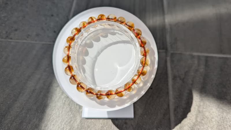 黃水晶 招財黃塔晶 天然黃水晶手鍊【8mm】