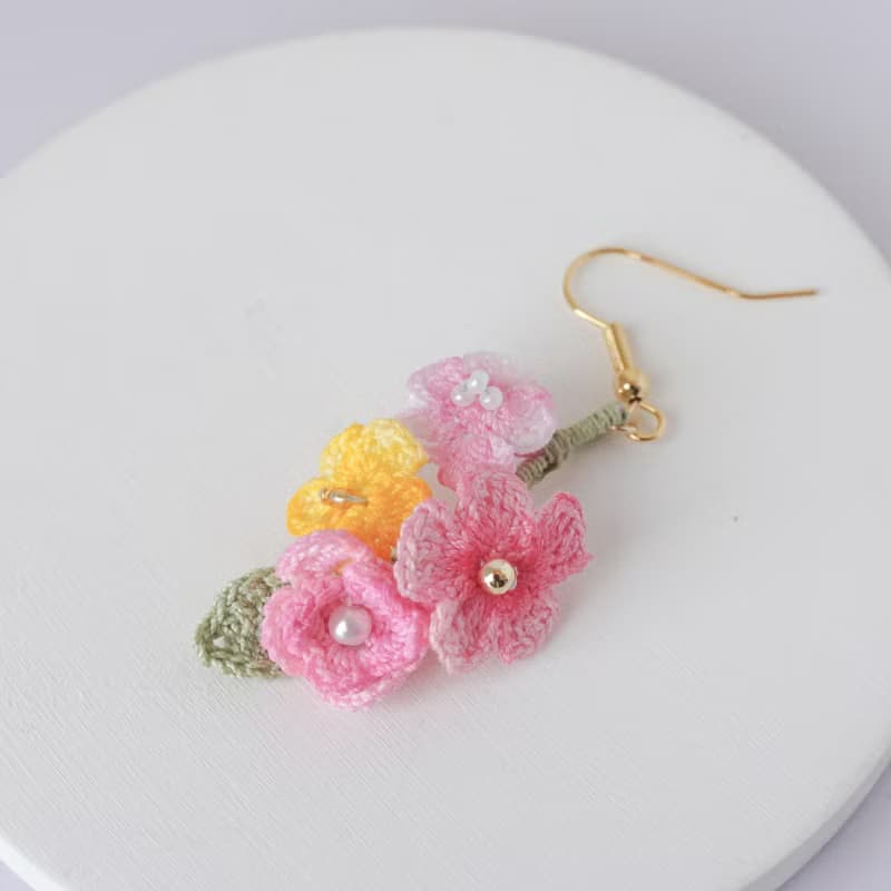 花束 ピアス