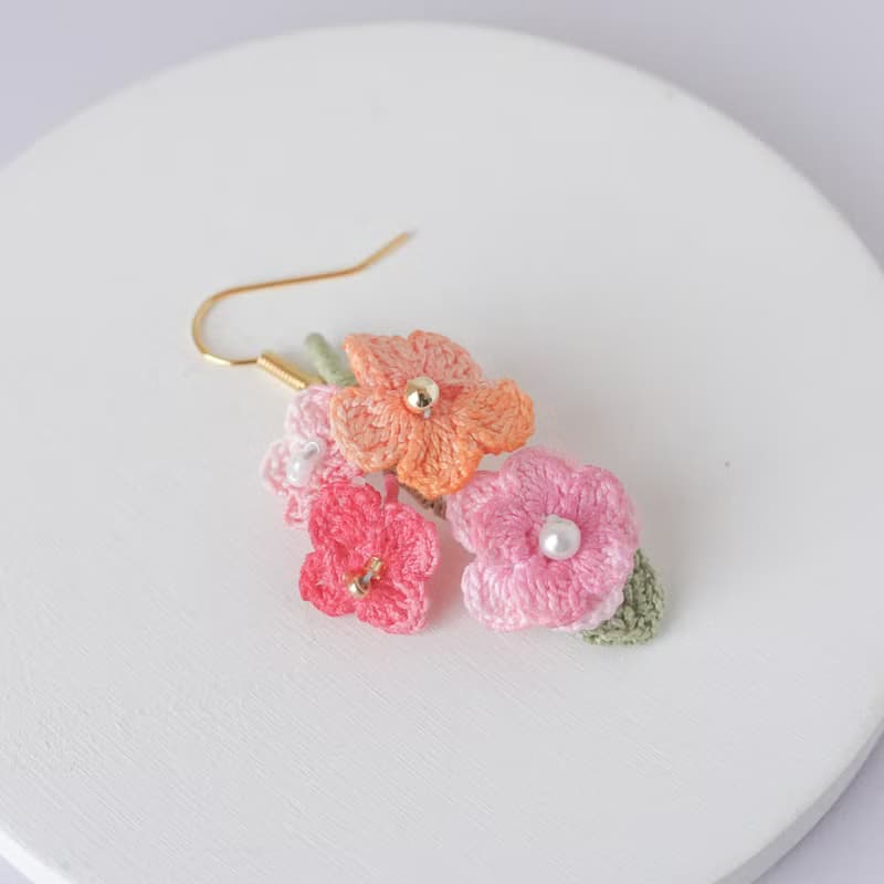 花束 ピアス