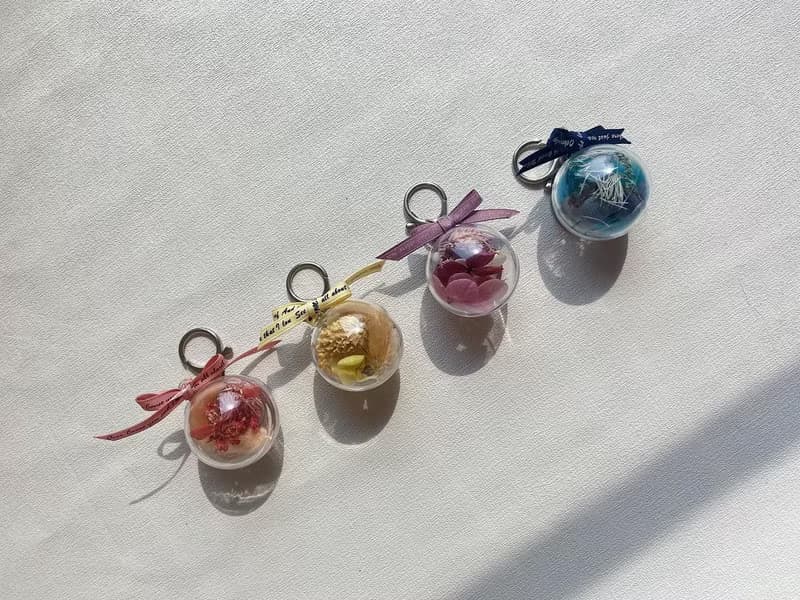 乾燥花吊飾 鑰匙圈 聖誕禮盒