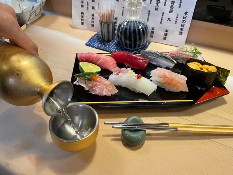 漆磨Shi0moa　月袷tsukiawase　二重ぐい吞み