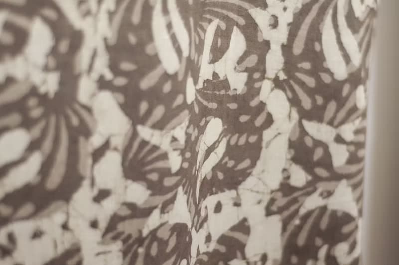 木刻印棉上衣/藍染 blockprint背心/雙面可穿背心-海邊的卡夫卡