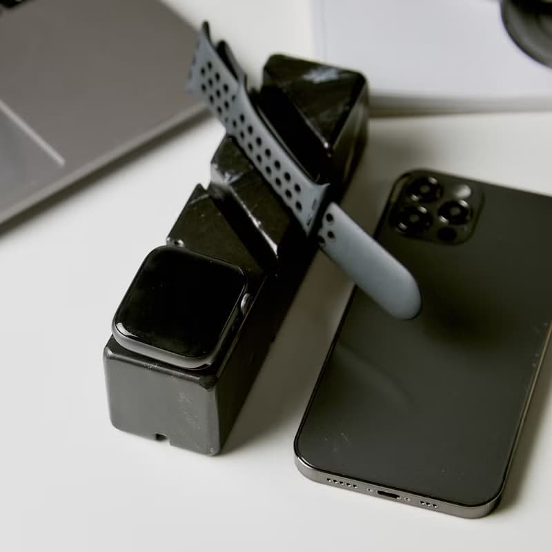 | 3C | 大理石。長型。Apple Watch。錶帶收納。無線充電座