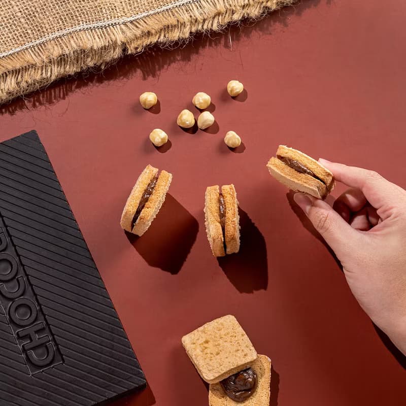 簡單李【再見榛巧】榛果巧克力達克瓦茲 8入 | 台北知名伴手禮