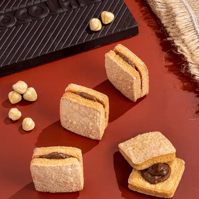 簡單李【再見榛巧】榛果巧克力達克瓦茲 8入 | 台北知名伴手禮