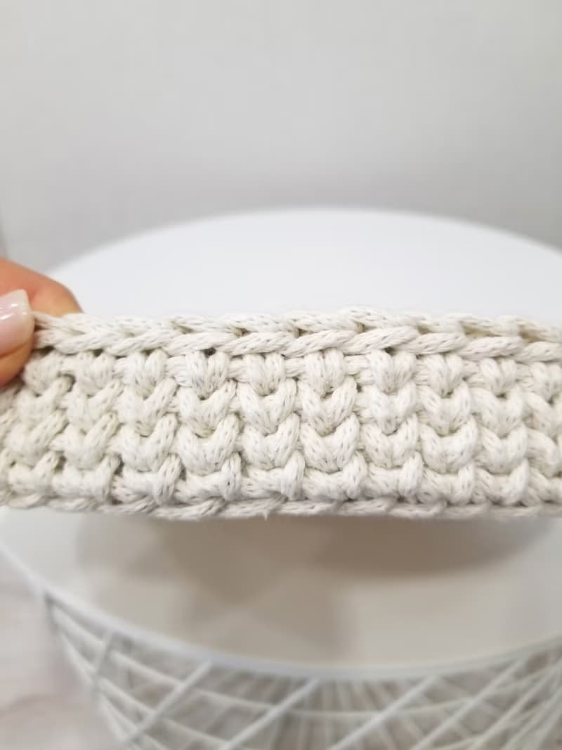 Crochet cotton serving tray, knit serving tray, home decor, table decoration