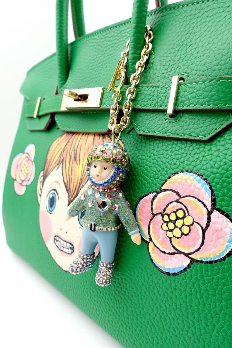 TIMBEE LO X LOPIN & ME綴施華洛水晶太空人娃娃手袋裝飾掛包手鍊