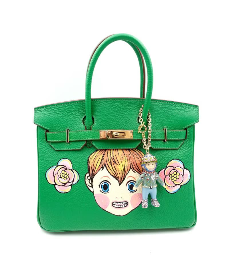 TIMBEE LO X LOPIN & ME綴施華洛水晶太空人娃娃手袋裝飾掛包手鍊