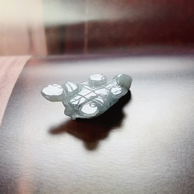 【吉祥‧長壽】冰種翡翠烏龜 | 天然緬甸A貨翡翠 | 送禮