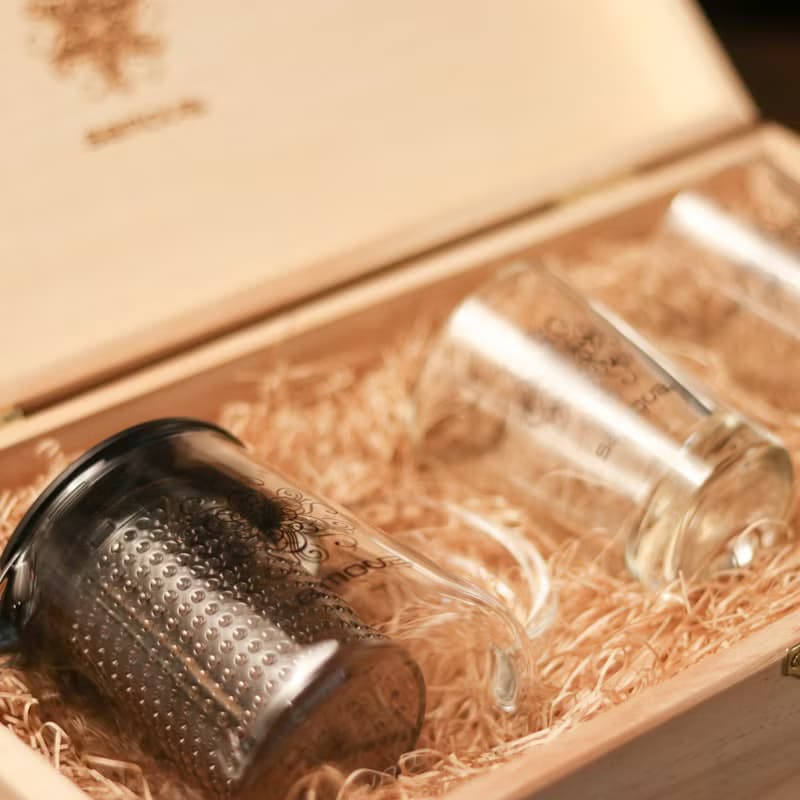 【品味珍藏系列】samova時尚茶器松木禮盒 | 長輩生日禮物