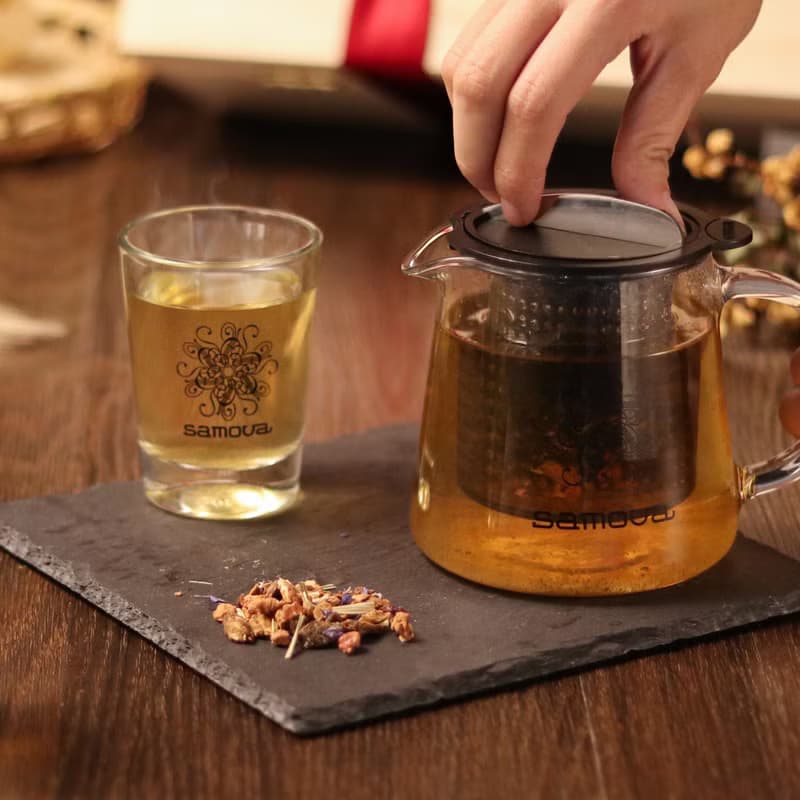 【品味珍藏系列】samova時尚茶器松木禮盒 | 長輩生日禮物