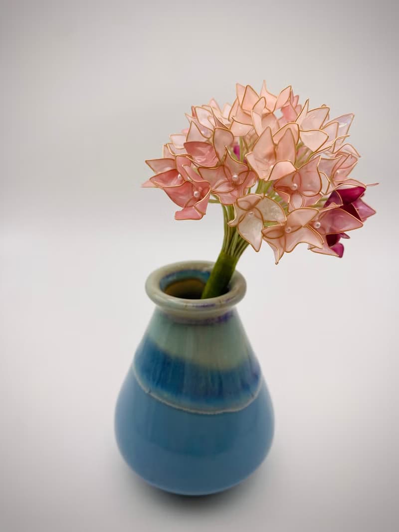 Jocelyn 水晶花-繡球花/紫陽花/造花液/樹脂花/滴膠/禮物