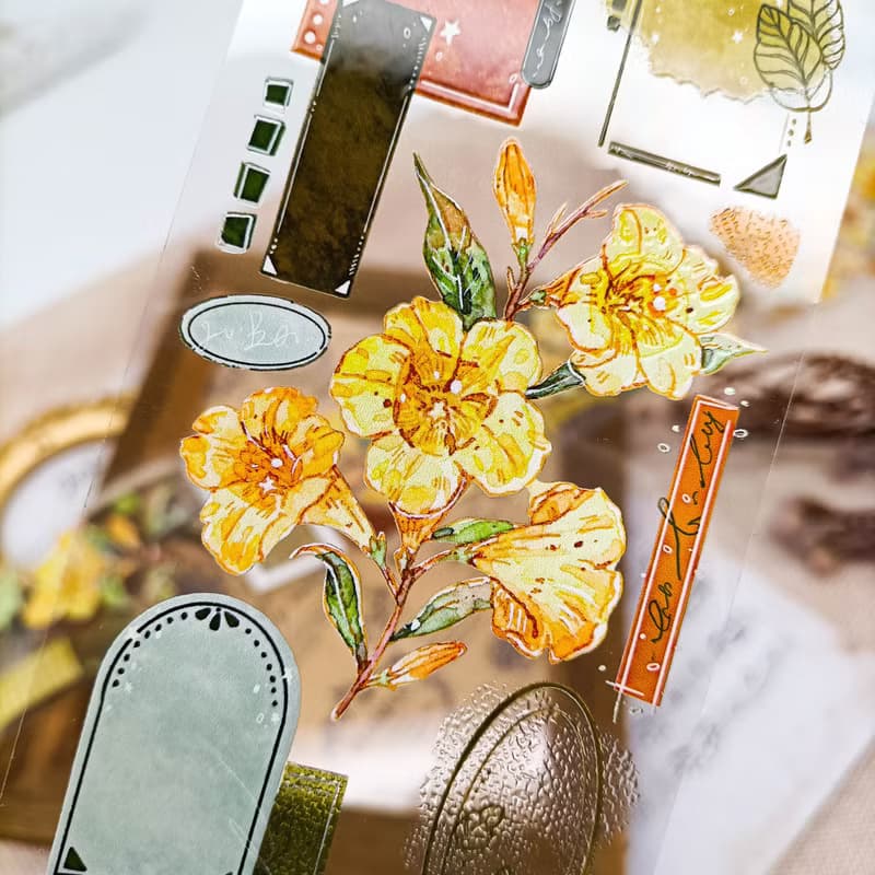 EE171香水茉莉Jasminum sambac / 紙膠帶 Masking Tape