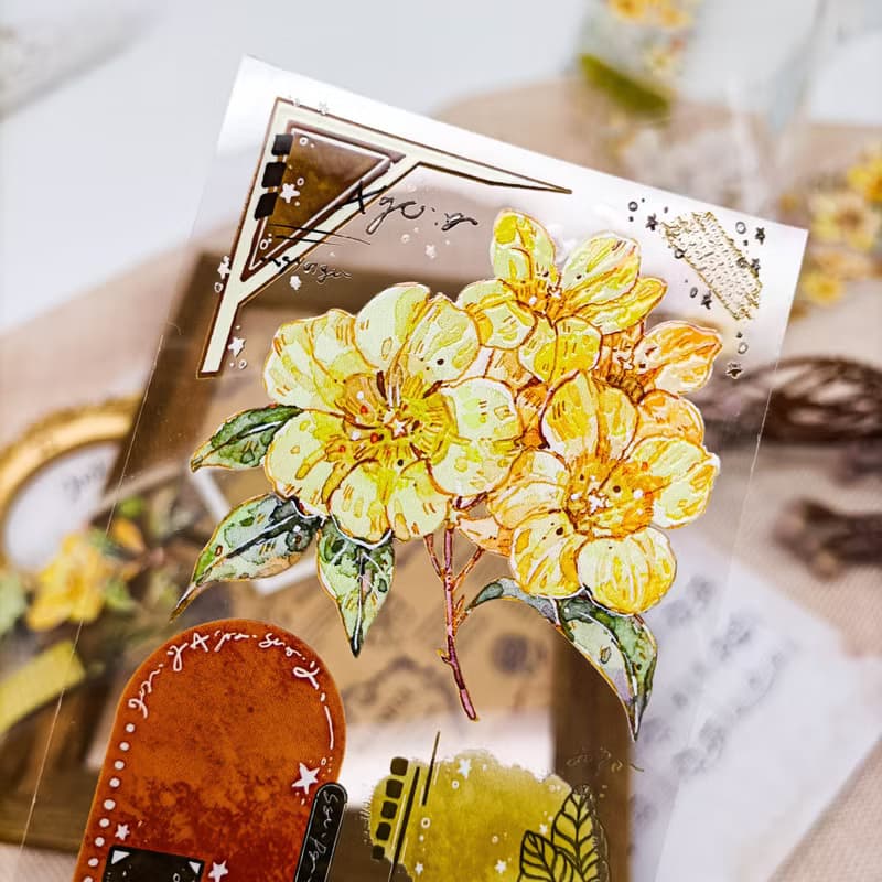 EE171香水茉莉Jasminum sambac / 紙膠帶 Masking Tape