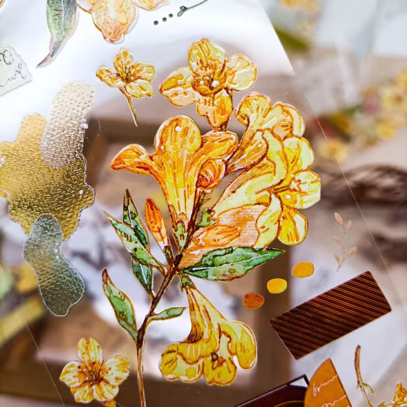 EE171香水茉莉Jasminum sambac / 紙膠帶 Masking Tape