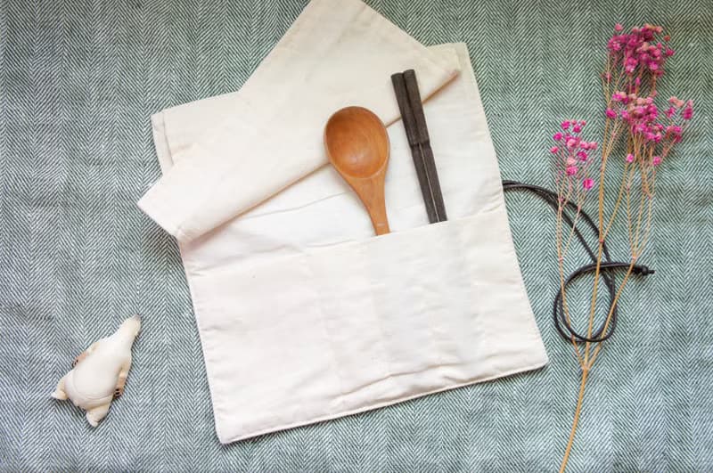 餐具袋 - 百花綻放