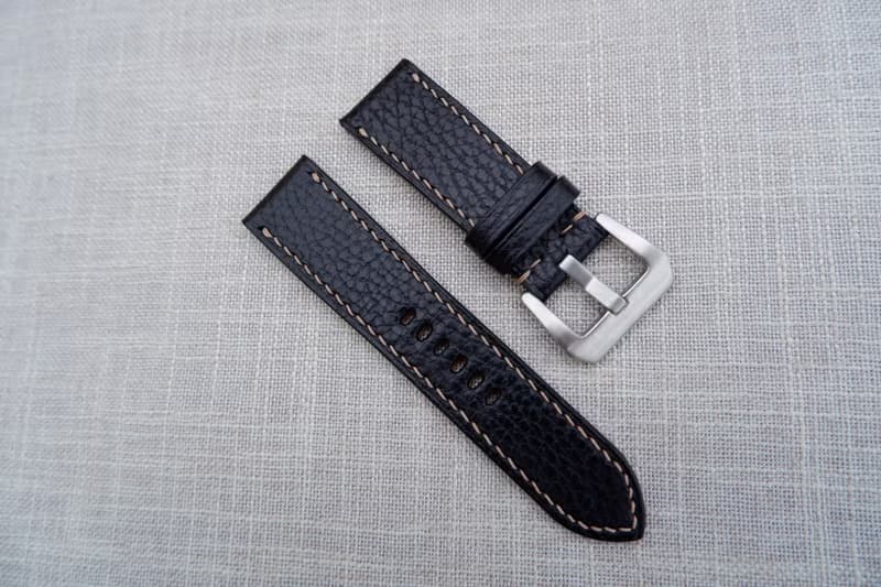 Dollaro純黑 Isaac手工錶帶 一般款 applewatch 皆可訂製