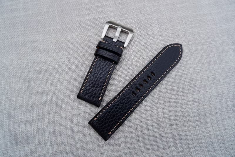 Dollaro純黑 Isaac手工錶帶 一般款 applewatch 皆可訂製