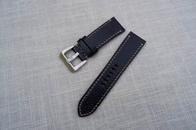 Dollaro純黑 Isaac手工錶帶 一般款 applewatch 皆可訂製