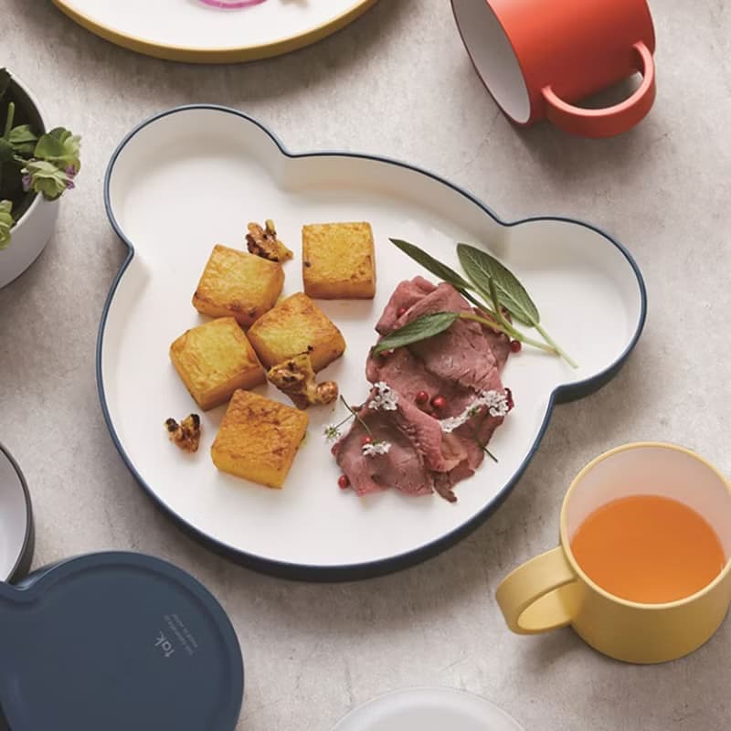 【Tak】Kids Dish 小熊餐盤 (L)