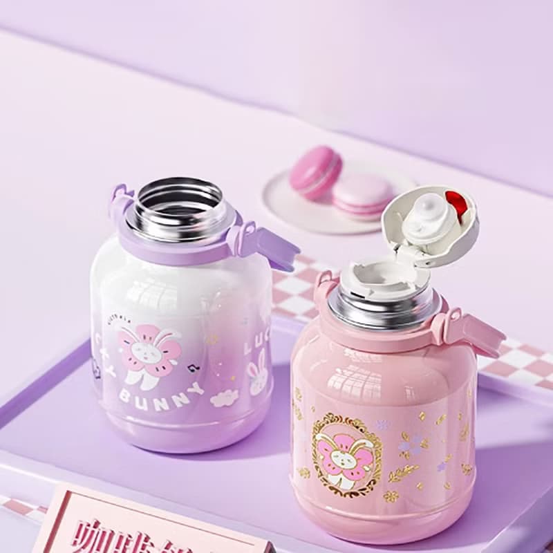 GERM×VICTORIA聯名杯 宋茜原創手繪有錢花胖胖壺