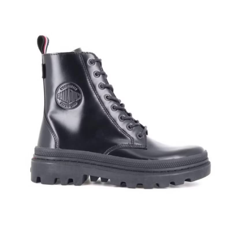 PALLADIUM 限量牛皮法式軍靴 77204