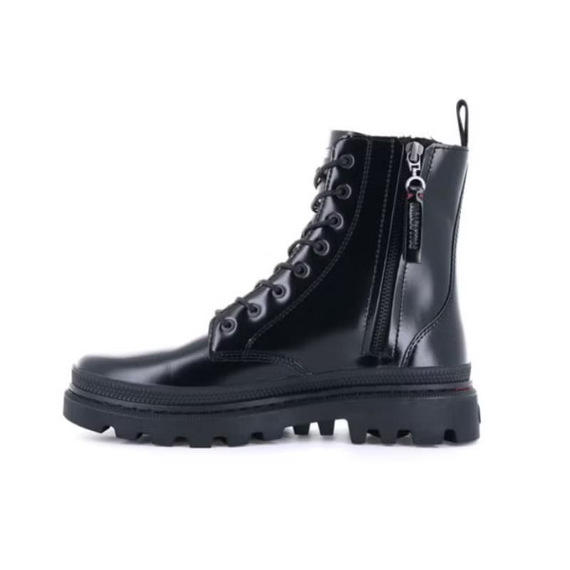 PALLADIUM 限量牛皮法式軍靴 77204